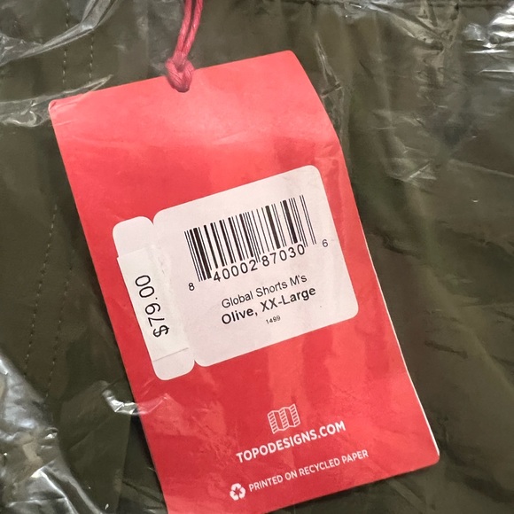 Brand new topo design 4 way stretch shorts. - Picture 4 of 4